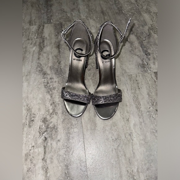 G by Guess silver dressy heels - Picture 11 of 12